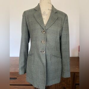 Italian Wool tweed blazer size US8